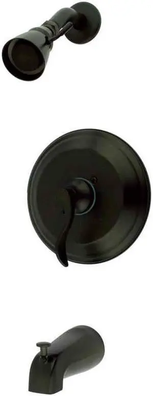 Kingston Brass KB2635DFL Single Handle Tub & Shower Faucet