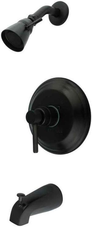Kingston Brass KB2635DL Single Handle Tub & Shower Faucet