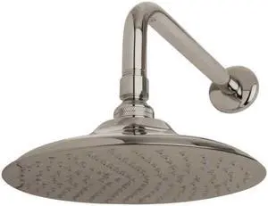 Kingston Brass K136A8CK Victorian 8" Dia. Brass Shower Head with 12" Shower Arm