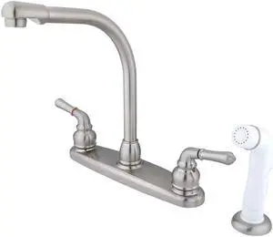8 High Arch Kitchen Faucet With Sprayer