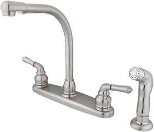 8 High Arch Kitchen Faucet With Sprayer