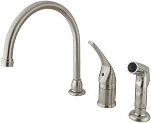 Kingston Brass KB828 Kitchen , Faucet, Satin Nickel