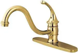 Kingston Brass KB3572GLLS Single Handle 8" Kitchen Faucet without Sprayer