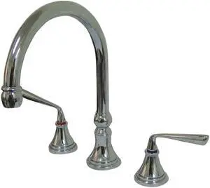 Kingston Brass KS2341ZL Two Handle Roman Tub Filler