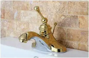 Kingston Brass KB3542BL Single Handle 4" Centerset Lavatory Faucet with Retail P