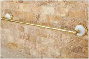 Kingston Brass BA1111PB Victorian 24 Towel Bar, Polished Brass