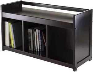 Winsome Wood Addison Storage Bench w/ 3-Section