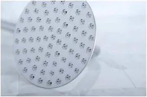 Kingston Brass K135A1 5-.5 Inch Diameter Brass Shower Head - Polished Chrome