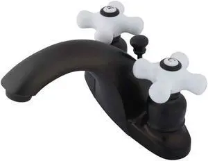 ENGLISH COUNTRY 4 LAVATORY FAUCET-Oil Rubbed Bronze Finish