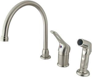 Kingston Brass KB818 Kitchen , Faucet, Satin Nickel