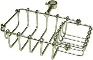 7 SOAP BASKET-Chrome Finish