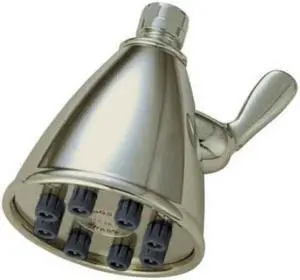Kingston Brass K139A8 8 Spray Nozzles Power Jet Shower Head - Satin Nickel