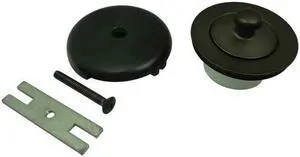 Kingston Brass DLT5301A5 Lift and Turn Tub Drain Kit, Oil Rubbed Bronze