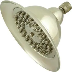 Kingston Brass K306C8 8 Inch Diameter Bell Shape Shower Head - Satin Nickel