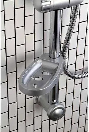 Kingston Brass Kx2528Sbb 5 Setting Slide Bar Shower Kit With Brass Hose - Satin Nickel Finish