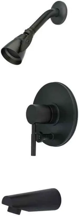 Kingston Brass KB86950DL Single Handle Tub & Shower Faucet