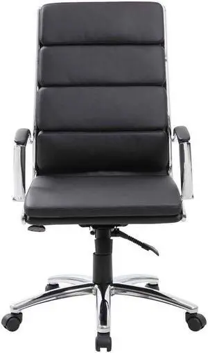 Executive Chair with Metal Chrome Finish