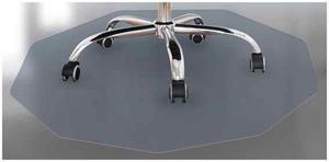 Polycarbonate Chair Mat with Smooth Back
