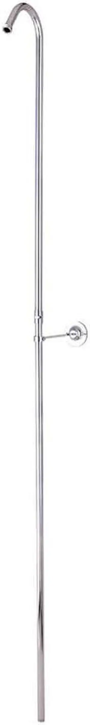 CONVER TO SHOWER W/O SPOUT & SHOWER HEAD-Chrome Finish