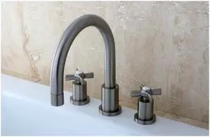 Kingston Brass KS8328ZX Roman Tub Filler Satin Nickel