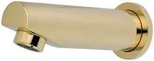 CONCORD SPOUT FOR TUB & SHOWER W/O DIVERTER-Polished Brass Finish