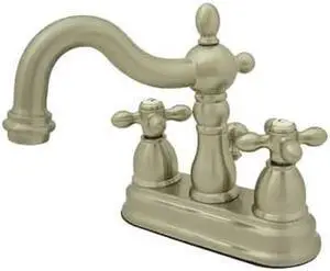 HERITAGE CENTERSET LAVATORY FCT W/BRASS POP-UP-Oil Rubbed Bronze Finish