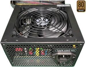 TOPOWER TOP-500D 500W EPS12V / ATX12V SLI Ready CrossFire Ready 80 PLUS BRONZE Certified Active PFC Power Supply