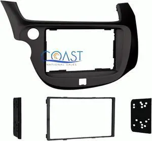 METRA 95-7877B 2009 - Up Honda(R) Fit Double-DIN Black