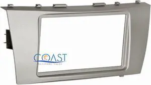 Metra 95-8218S Double DIN Install Dash Kit for 2007-11 Toyota Camry - Silver
