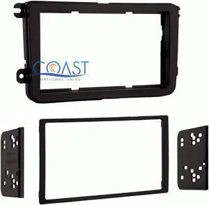 Metra 95-9011B Double DIN Installation Dash Kit for 2005-up Volkswagen