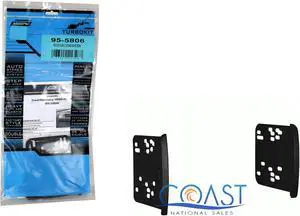METRA 95-5806 MERCURY 92 - 2002 / FORD 2000 - 04 INSTALL DASH DOUBLE DIN ISO NEW