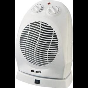 Optimus H1382 Heater Fan Oscillating Thermostat Portable
