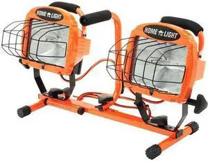 Coleman Cable L14SLED 1000W Hal.Twin Head Tripod Light