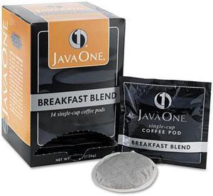 Java One Coffee Pods Breakfast Blend Single Cup 14/Box 30220