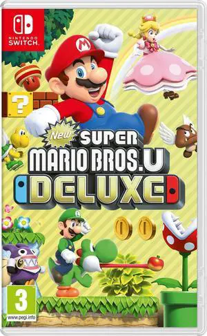 Super Mario Bros. U Deluxe (Nintendo Switch Video Game, 2019) Brand New