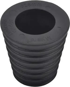Myard Umbrella Cone Wedge Shim for Patio Table Hole Opening or Base 1.8 to 2.4 Inch, Umbrella Pole Diameter 1-1/2" (38Mm, Black)