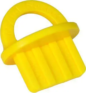 Myard DJS5.2 13/64 Inches Deck Board Jig Spacer Rings for Pressure Treated, Composite, PVC, Plank, Hardwood Decking Tool (Yellow, 20-Pack)