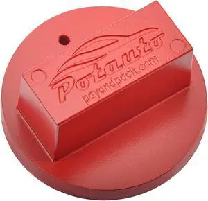 POTAUTO Aluminum Jack Pad Jacking Puck Adapter Support for 2000-Present Mercedes Benz Vehicles (Qty 1, Red)