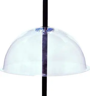 Myard MBF BD13 13 Inches Wobbly Squirrel Proof Baffle Deflector for Bird Feeder Seed, Fit up 1.5 Inches Pole/Post