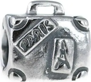 Genuine PANDORA Sterling Silver Suitcase Charm 790362