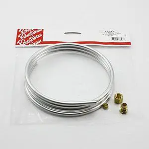 ROBERTSHAW 11-293 Aluminum Tubing with Fittings, LP/NG, 60 in L., Cut to