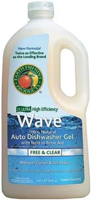 EARTH FRIENDLY PRODUCTS PL9754/08 Gel Dishwashing Detergent, 40 oz.