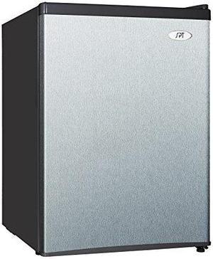 SUNPENTOWN RF-244SS 2.4 cu.ft. Compact Refrigerator in Stainless Steel - Energy Star