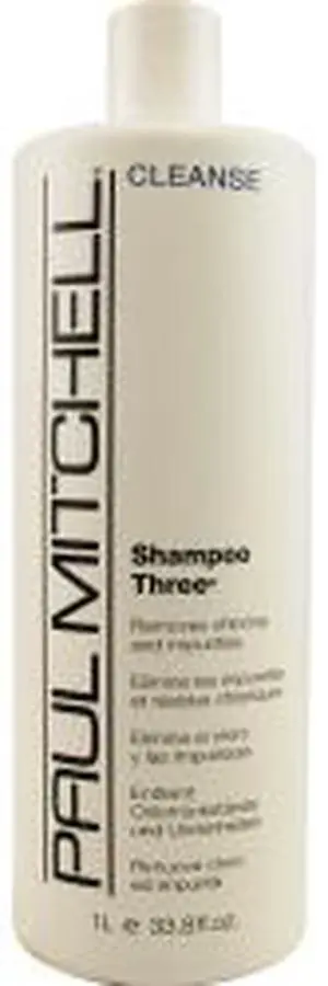 Shampoo Three by Paul Mitchell for Unisex - 33.8 oz Shampoo