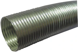 Deflecto A058/5 Semi-rigid Flexible Aluminum Duct (5" Dia X 8ft) Deflecto A058/5 Semi-rigid Flexible Aluminum Duct (5" Dia X 8ft)