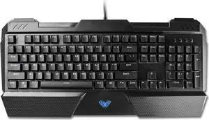 AULA Sapphire Mechanical Keyboard with Blue Switches, Anti-ghosting Keys-Ergonomic Keyboard Gaming Keyboard and Computer Keyboard