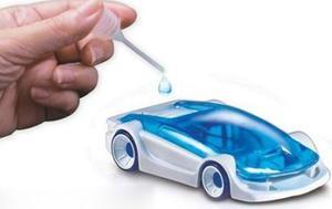 DIY salt water power mini car Educational Toys DIY TOY