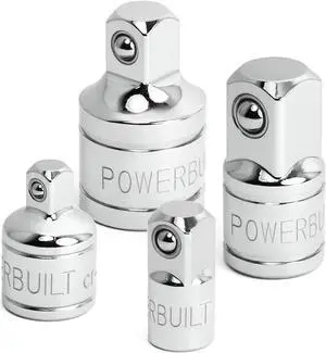 Powerbuilt 4 Pc. Socket Adapter Set - 640848