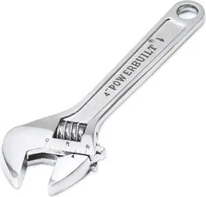 Powerbuilt 4 Inch Adjustable Wrench - 944039