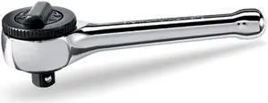 Powerbuilt? 3/8 Inch Drive 42 Tooth Stubby Spin Disc Ratchet - 641514
